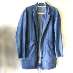 【春物】GLV/galvanize デニム ハーフコート サイズ48