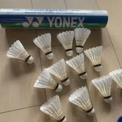 ヨネックス バドミントン中古シャトル 12球×10本セット 楽天市場】YONEX ヨネックス バドミントン シャトル 練習球 水鳥
