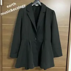 earth music&ecology テーラードジャケット フレアシルエットM