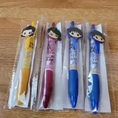 劇場版呪術廻戦0 ラバーマスコット付きボールペン 4本セット 夏油 乙骨 禪院