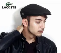 LACOSTE ハンチング ブラック