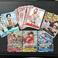 ワンピースカード　FILMRED 映画 入場特典+vジャンプ　プロモ　パラレル