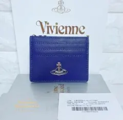 【新品◇新作】ヴィヴィアン・ウエストウッド カードケース 定期入れ ブルー