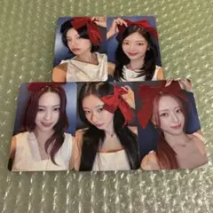 ITZY 対面 両面 トレカ 5枚セット GWBG makestar