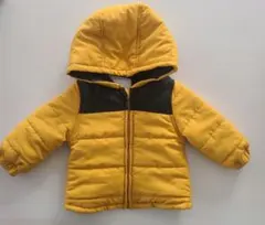 《 未使用 》キッズ · ベビー 西松屋　ダウン　80cm イエロー