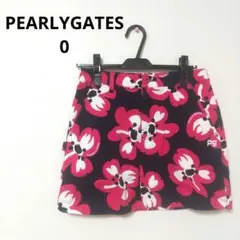 パーリーゲイツ　ゴルフスカート　花柄　PEARLYGATES Sサイズのサムネイル