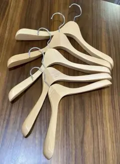 NAKATA HANGER 木製衣類ハンガー 3本セット NAKATA HANGER 中田ハンガー 木製3本セット ネーム入り - メルカリ