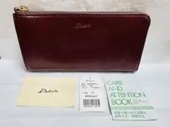【新品未使用】 Dakota ダコタ 長財布 イタリア製牛革 ボルドーのサムネイル