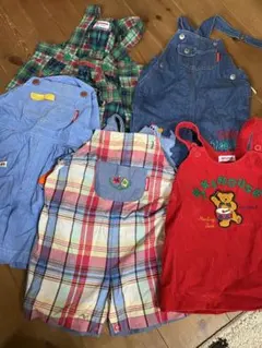 ミキハウス5点セットです。、ロンパース・カバーオール 6点セット