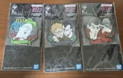 新品】ジョジョの奇妙な冒険 一番くじ　K賞ラバーチャームセット　黄金の風