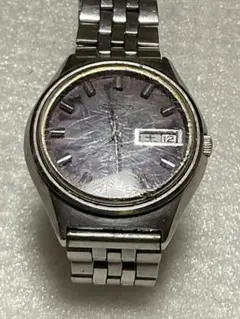 SEIKO（セイコー）（クォーツ QR） パープル ジャンク 不動品 部品取