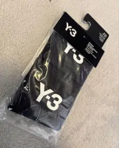 【新品未開封】　Y-3ワイスリー　リストバンド　ブラック
