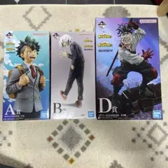 僕のヒーローアカデミア 一番くじ A賞 B賞 C賞 フィギュアセット