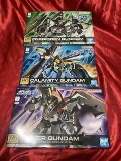 HG1/144ケルディムガンダム、アリオスガンダム、セラヴィーガンダム3体