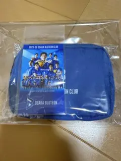 カラビナ付きメッシュポーチ　大阪ブルテオン　svリーグ