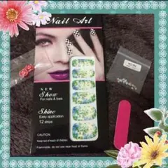 ❁ ネイルシール フラワー お花 柄 卒業式 イベント  ❁