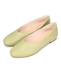 【中古】グリーン　パンプス　サイズ38のサムネイル