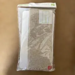 UNIQLO ベージュ リブ編み レギンス 90