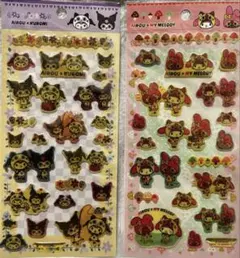 平成レトロ　AIROU x KUROMI & MY MELODY 2枚セット