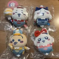 ちいかわ ちいかわゆうえんち ぷちミニマスコット 4種セット ぬいぐるみ