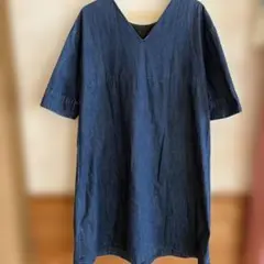 美品♡niko and ... デニム 2WAY半袖ワンピース