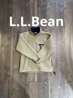 【L.L.Bean】フリース　ボア　ハーフジップ