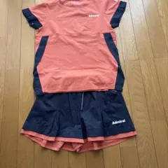 Admiral テニスウェアセット S ピンク/ネイビー