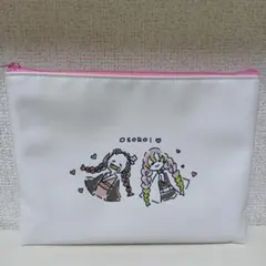 鬼滅の刃　全集中展　ゆるフラットポーチ　 甘露寺蜜璃　竈門禰豆子