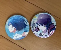 プロセカ　桐谷遥　グリッター缶バッジ