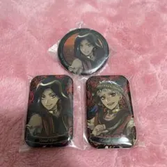 ツイステ 缶バッジ スカラビア3点セット