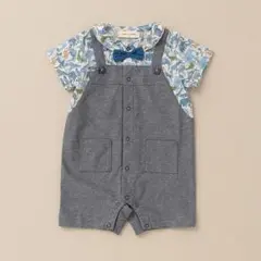 センス・オブ・ワンダー　キューフォーザズー半袖ショートオール【日本製