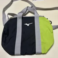 Mizuno ショルダーバッグ 黒/黄緑のサムネイル