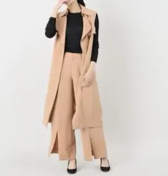 美品 FIGARO Paris トレンチ風 ロングジレ ドゥーズィエムクラス購入のサムネイル