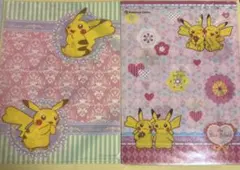 ポケモン ピカチュウ ペアピカチュウ クリアファイル