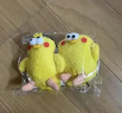 ストラップ ポインコ兄弟　ドコモ ぬいぐるみ ストラップ ポインコ ノベルティ