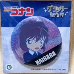 名探偵コナン　グリッター　缶バッジ　灰原哀