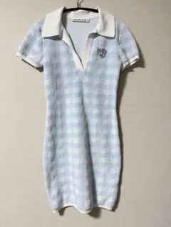 新品 アレキサンダーワン ベージュ ミニワンピース 半袖 ジッパー付き