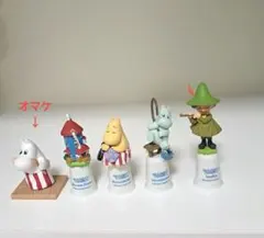 【オマケつき】ムーミン シンブル 指ぬき フィギュア 4種セットのサムネイル