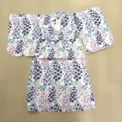petit main 花柄 浴衣のみ100cmのサムネイル