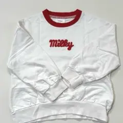 ミルキー刺繍トレーナー 110cm