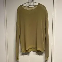 ITEMS URBANRESEARCH ゴムヤーン ニットプルオーバーのサムネイル