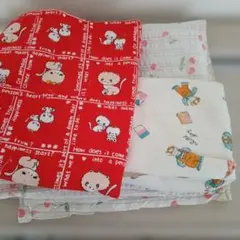 まとめてキャラクター柄 コットン生地セット