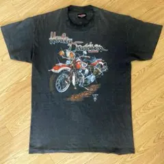 希少　80sUSA製 3D EMBLEM HARLEY-DAVIDSON シャツ