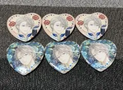 も*こ様 にじさんじ【RoseValentine】ランダムハート型缶バッジ　甲斐