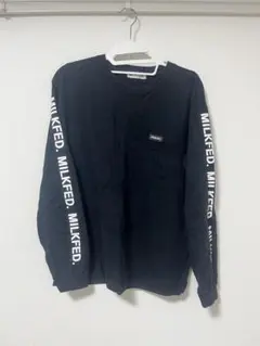 MILKFED. ブラック 長袖Tシャツ