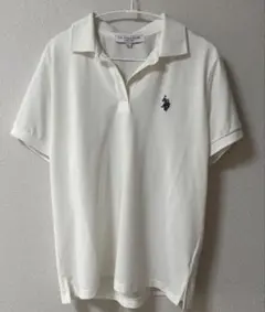白 ポロシャツ 半袖 U.S.POLO ASSN.