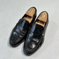 Christian Dior MONSIEUR ローファー 80s 25 黒 革のサムネイル