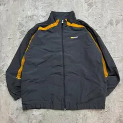 も*こ様 Reebok　ナイロンジャケット　L　グレー　切替　古着
