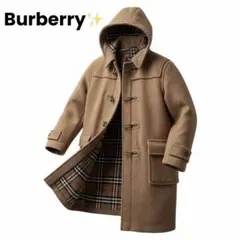 【英国製】Burberrys バーバリー 裏地ノバチェック柄 ダッフルコート