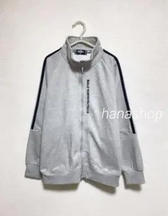 美品　BALL トラックジャケット ジャージー スウェット　グレー　レディース